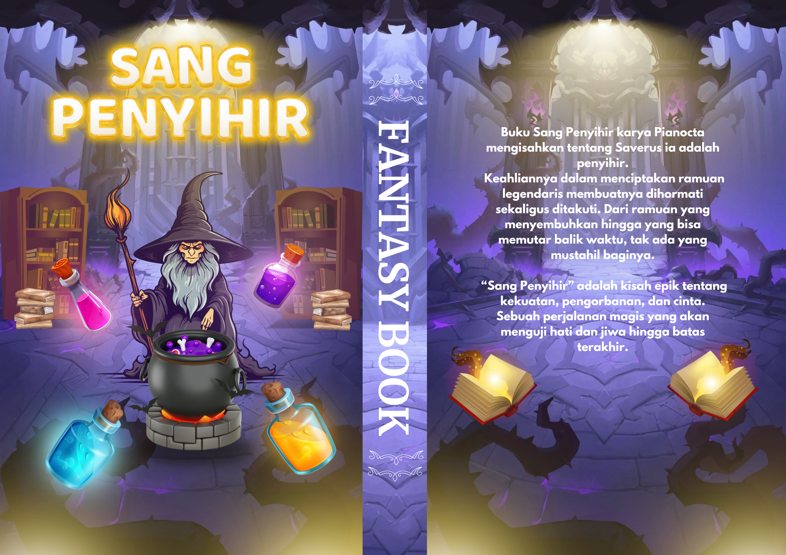 Foto COVER BOOK "SANG PENYIHIR"